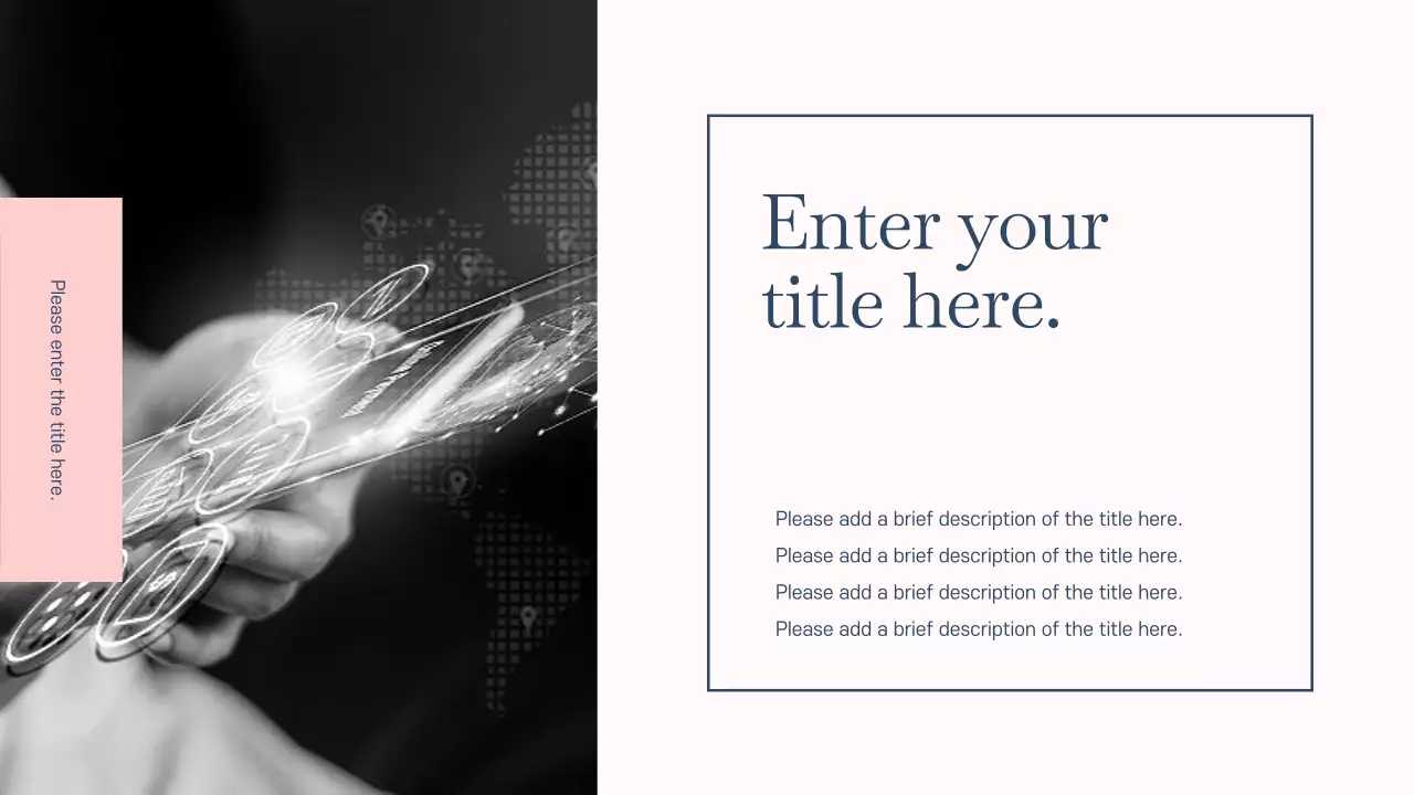 Navy Modern Layout Presentation