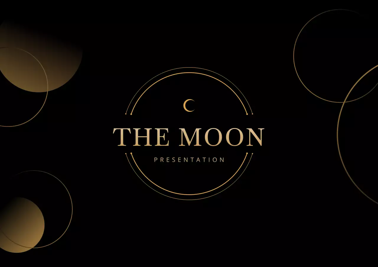 黒 モダン プラン プレゼンテーション