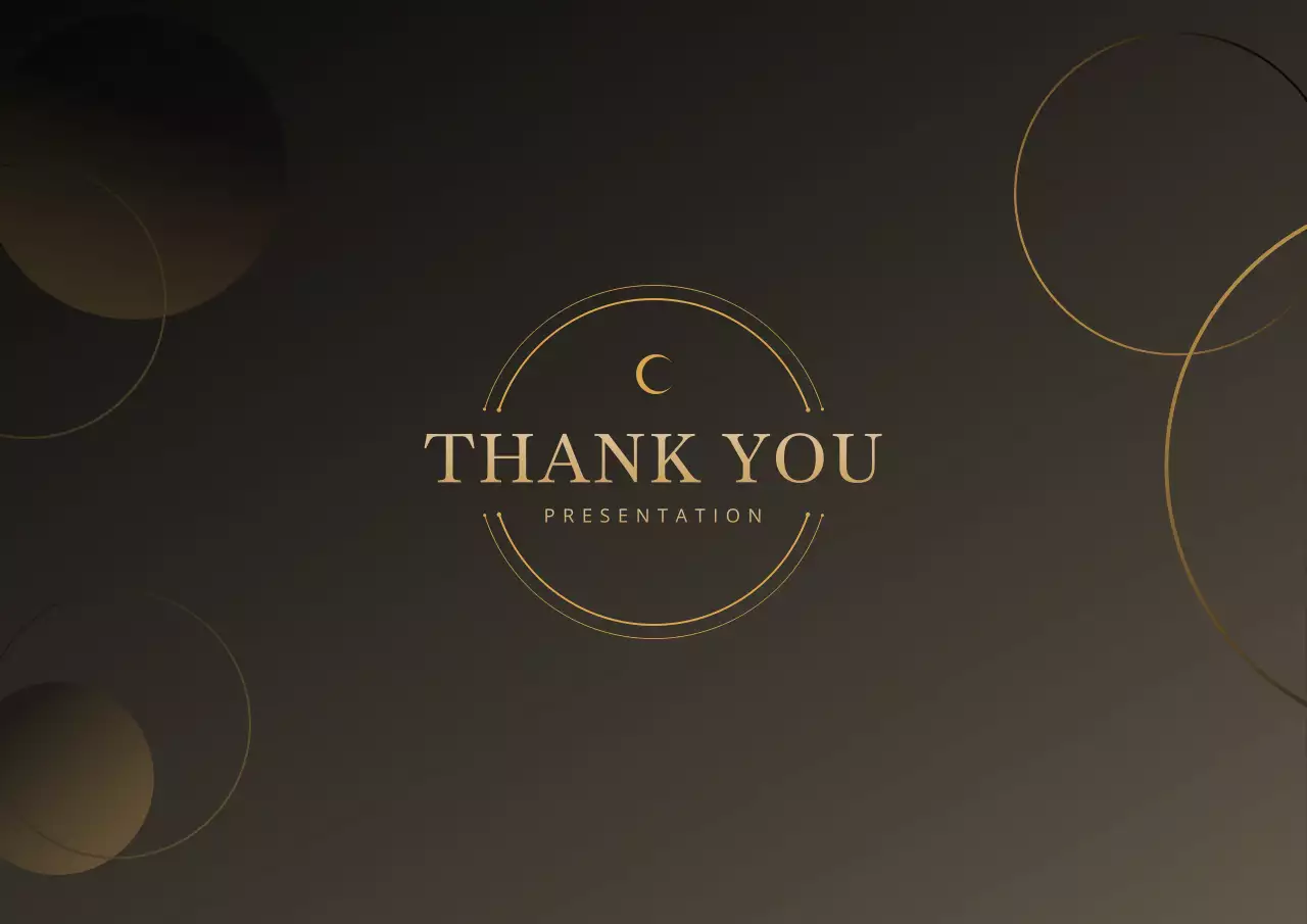 黒 モダン プラン プレゼンテーション