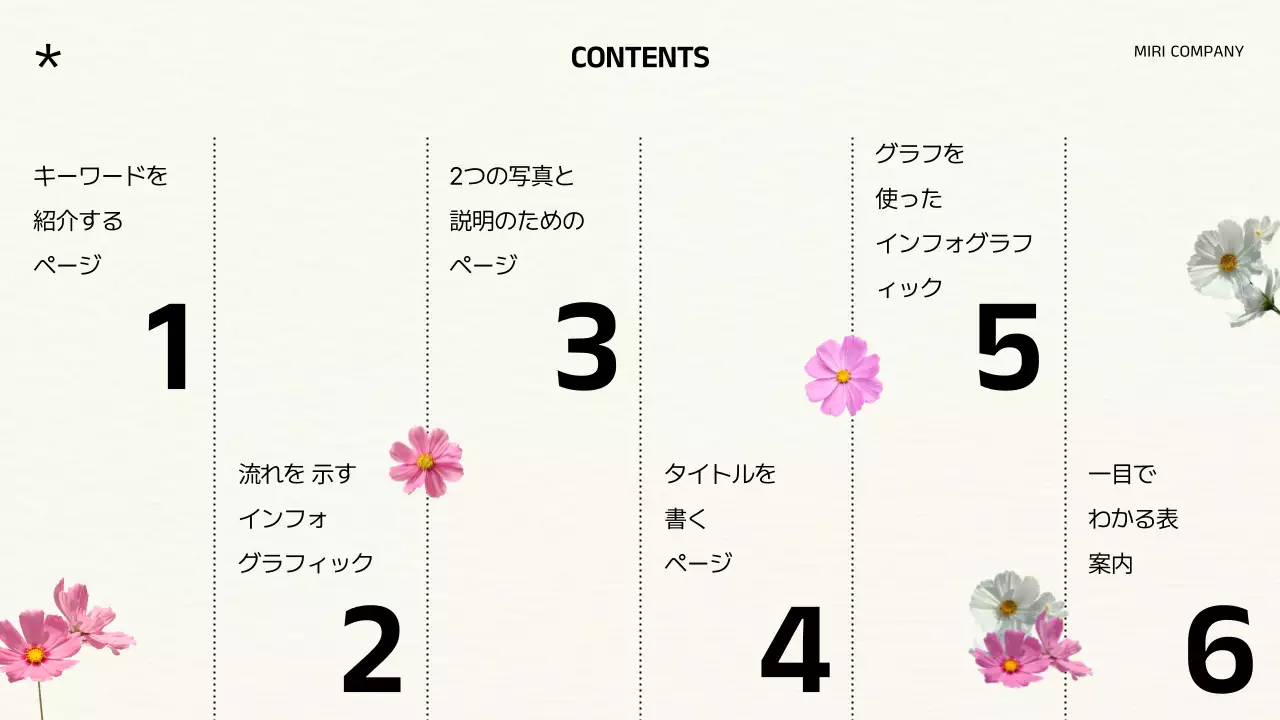 白黒 上品 ブランド プレゼンテーション