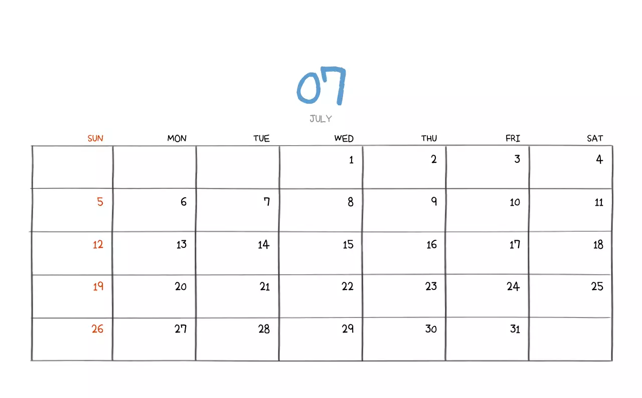 알록달록한 귀여운 일상 일러스트 컨셉