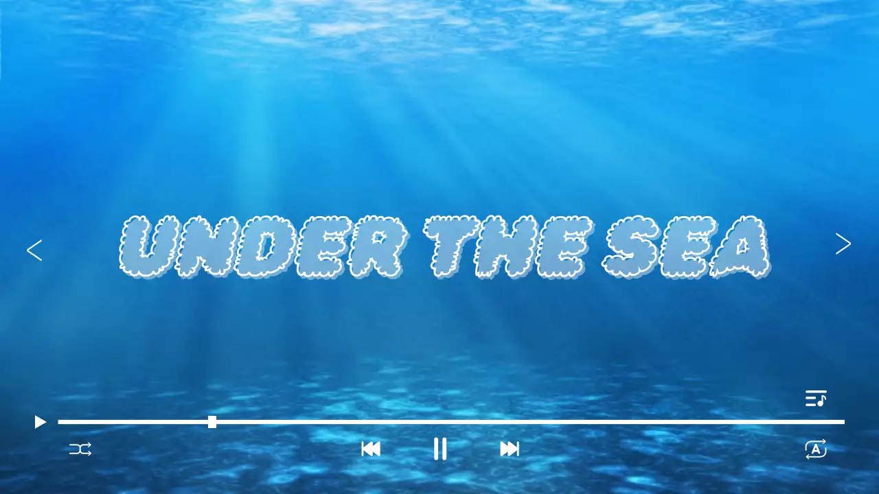 blue aquatic video playlist