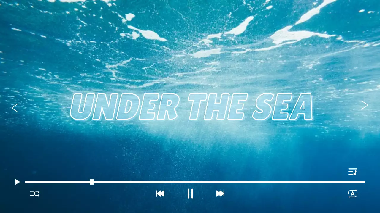 blue minimal ocean playlist