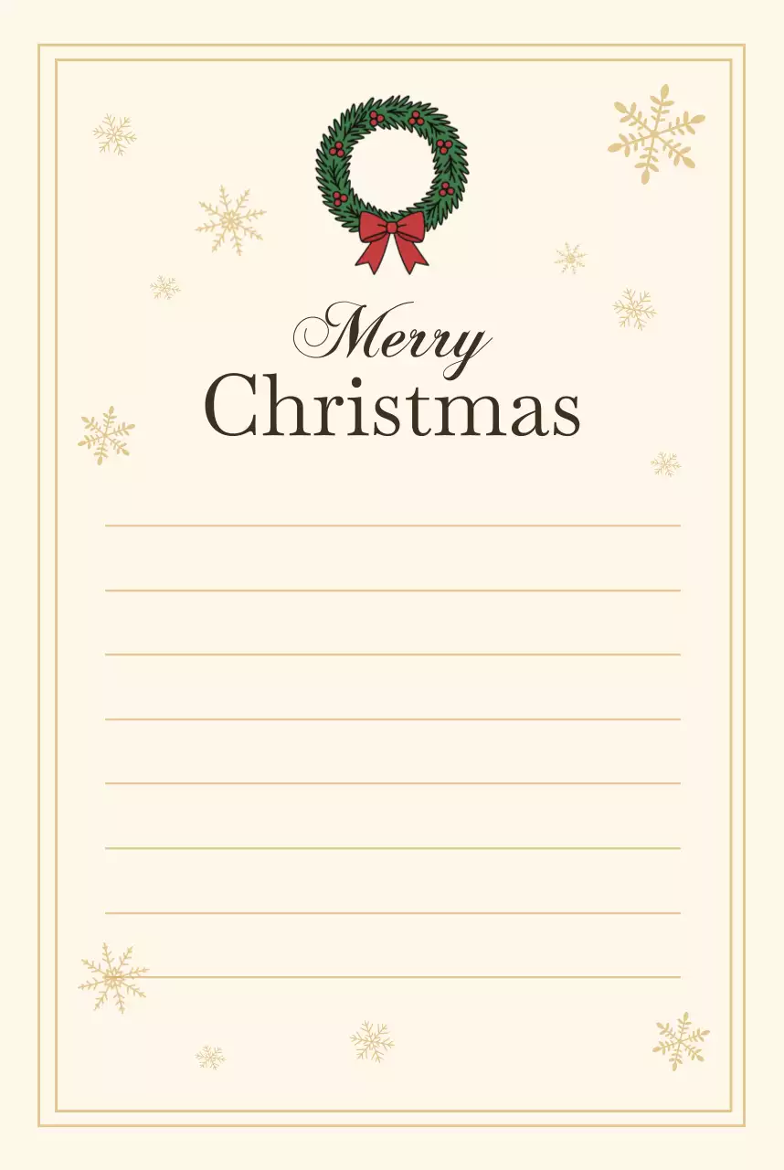 아이보리 클래식 크리스마스 굿즈