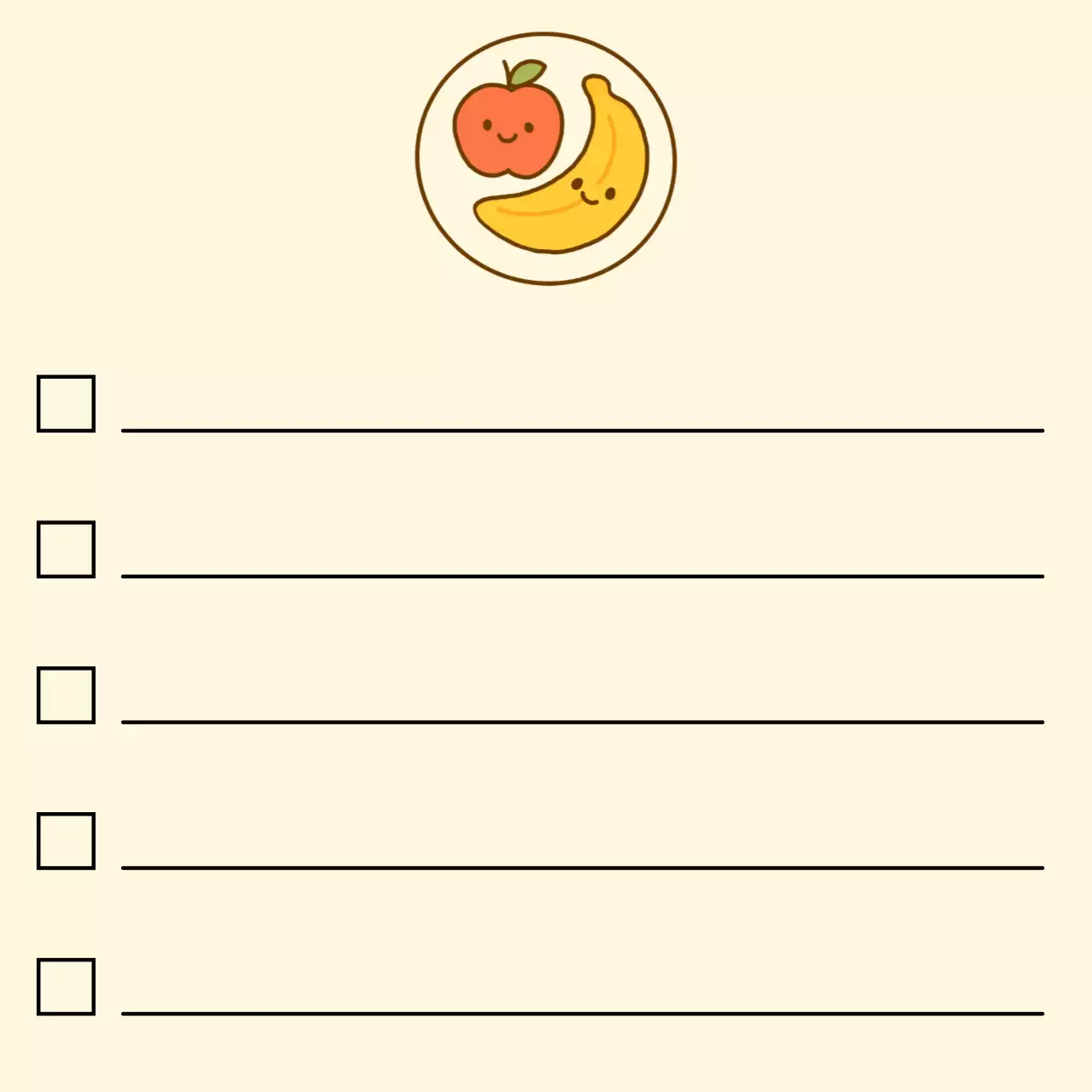 베이지 심플 메모지 문구