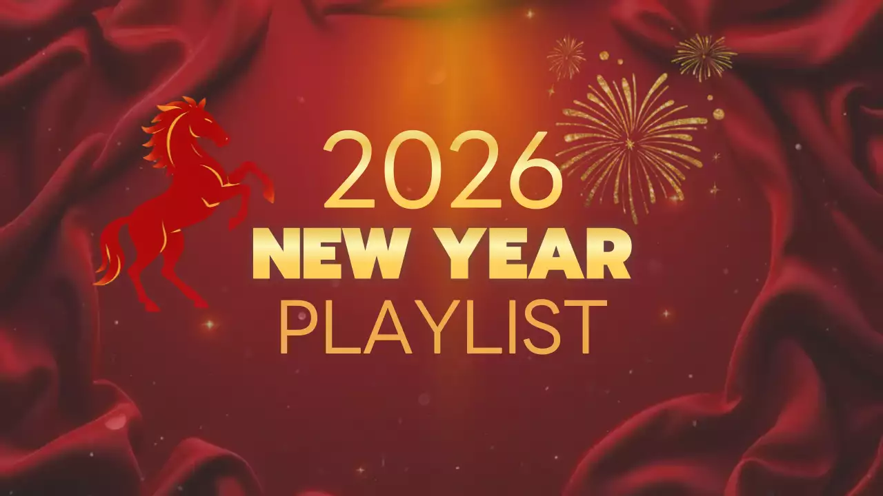 빨강 클래식 새해 기념 플레이리스트