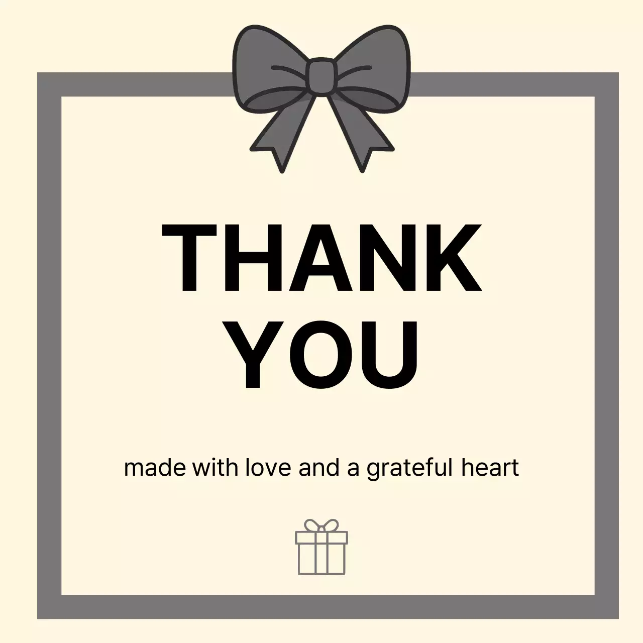 베이지 그레이 조화로운 감사 굿즈