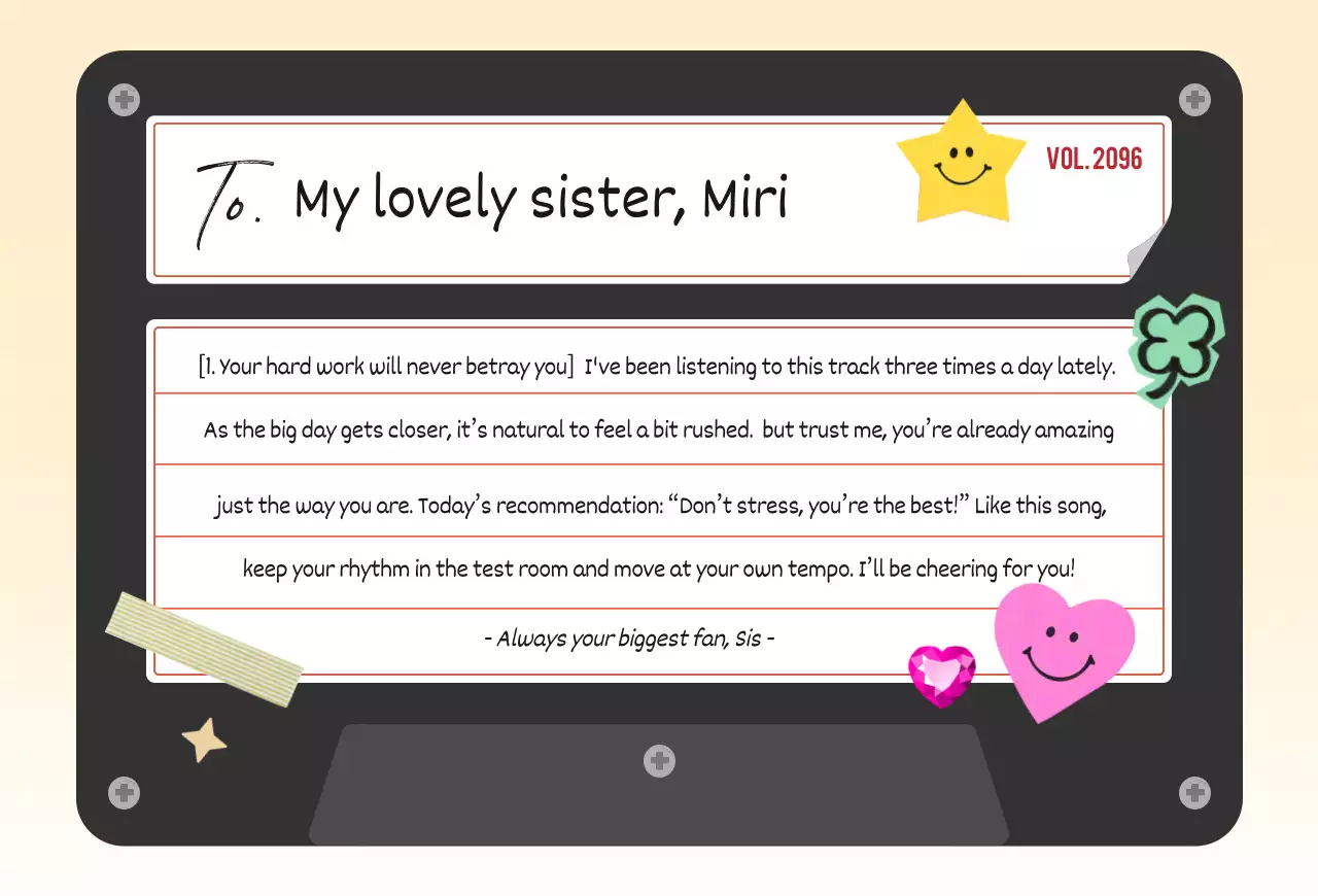 daftar putar mixtape retro oranye