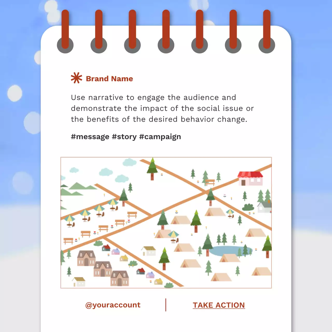 Colorful Minimal Social Campaign Announcement Social Media Post