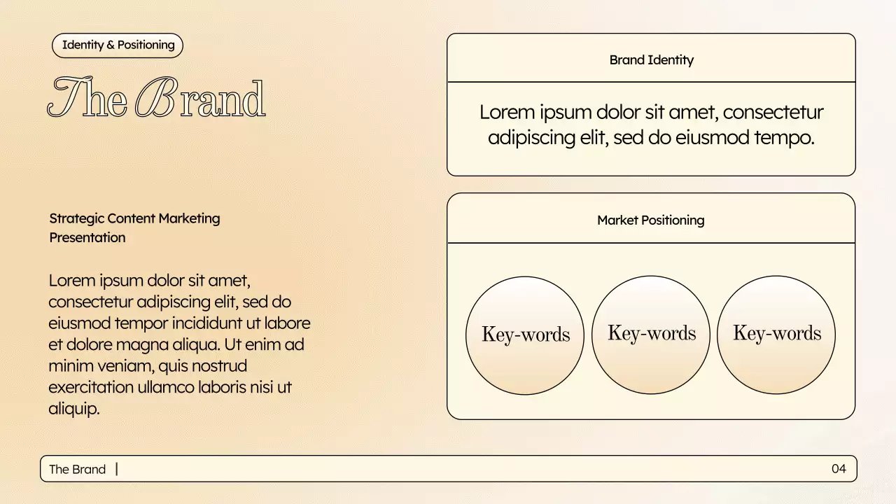 Beige Elegant Marketing Presentation