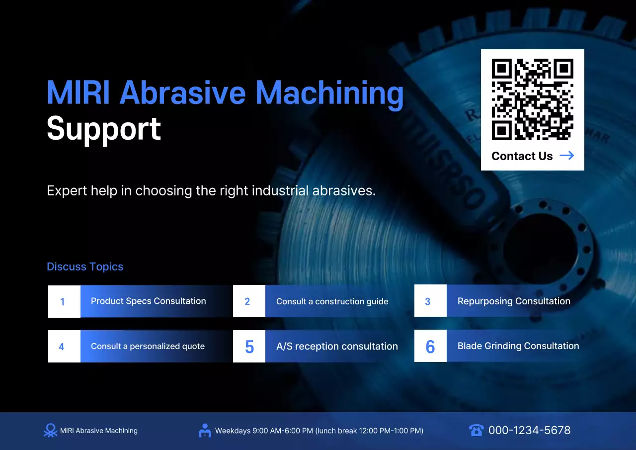Blue Modern Industrial Consulting Guide