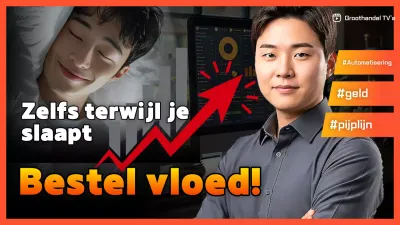 Oranje moderne online reclame