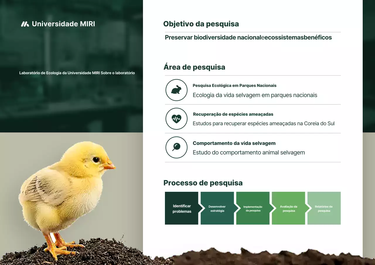 Introdução à Pesquisa Ecológica Simples e Verde