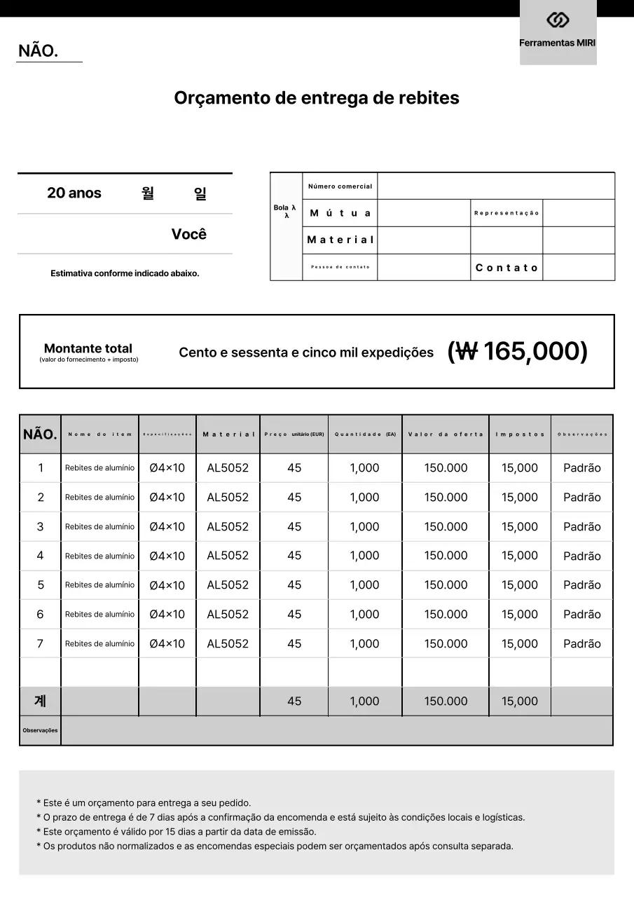 Texto básico de citação em preto e branco