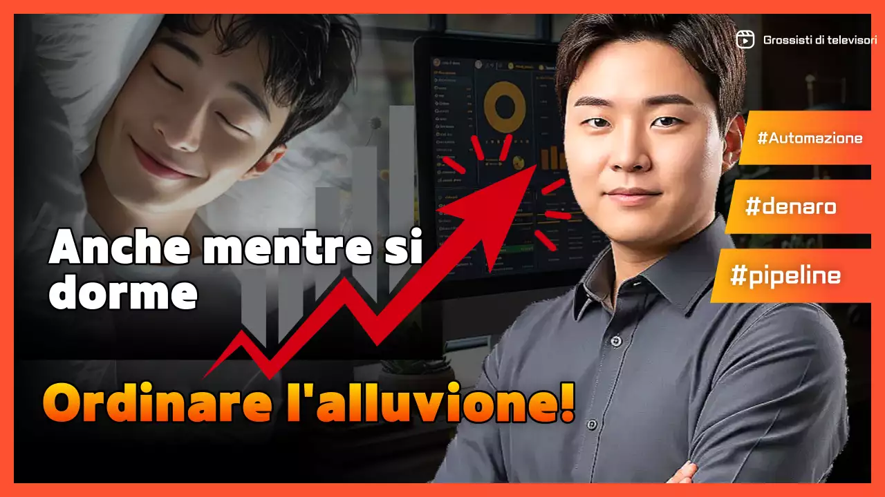 Pubblicità online moderna arancione