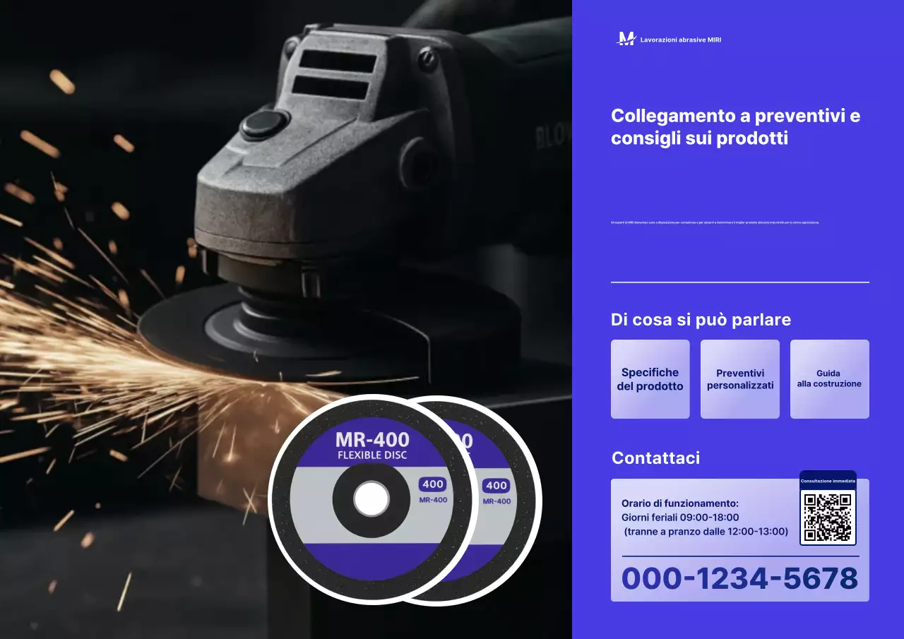 Promozione dei prodotti industriali moderni Bora