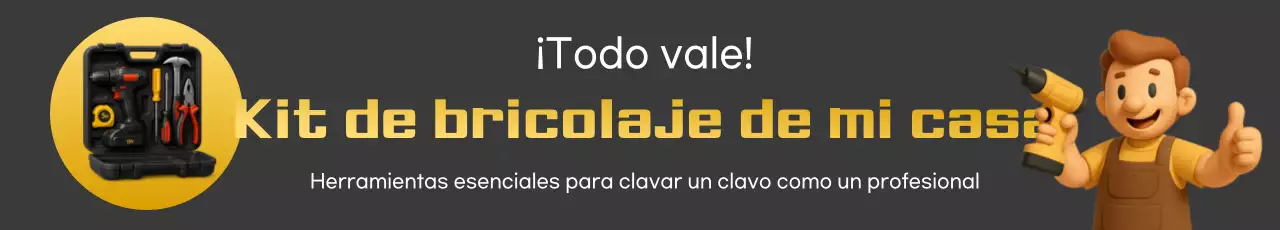 Anuncio de kit sencillo de bricolaje gris