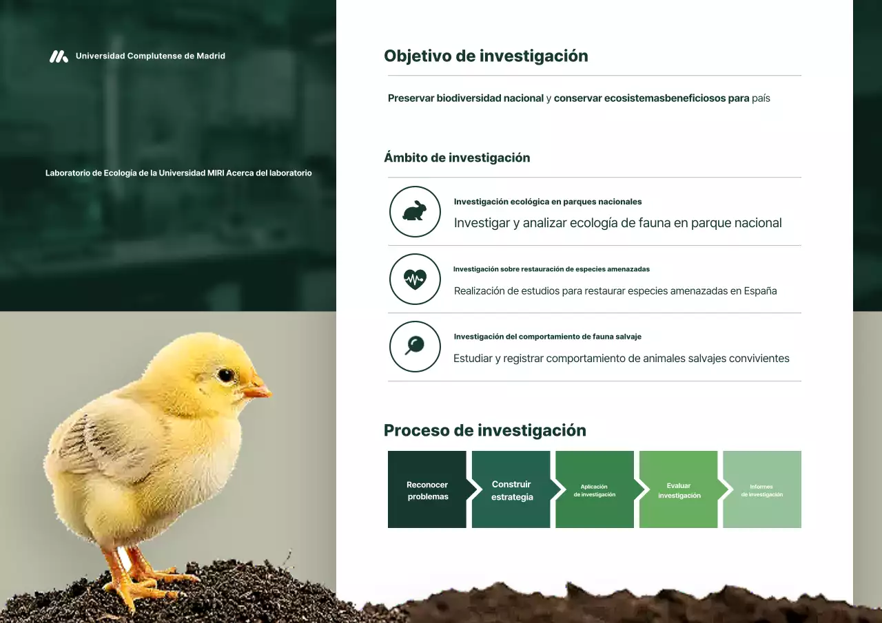 Introducción a la investigación en ecología verde y simple