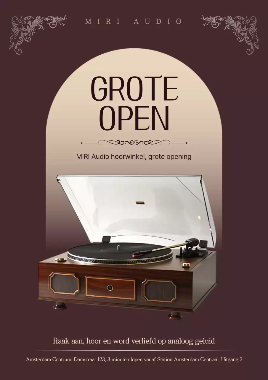 Brown Classic Audio Open Evenement