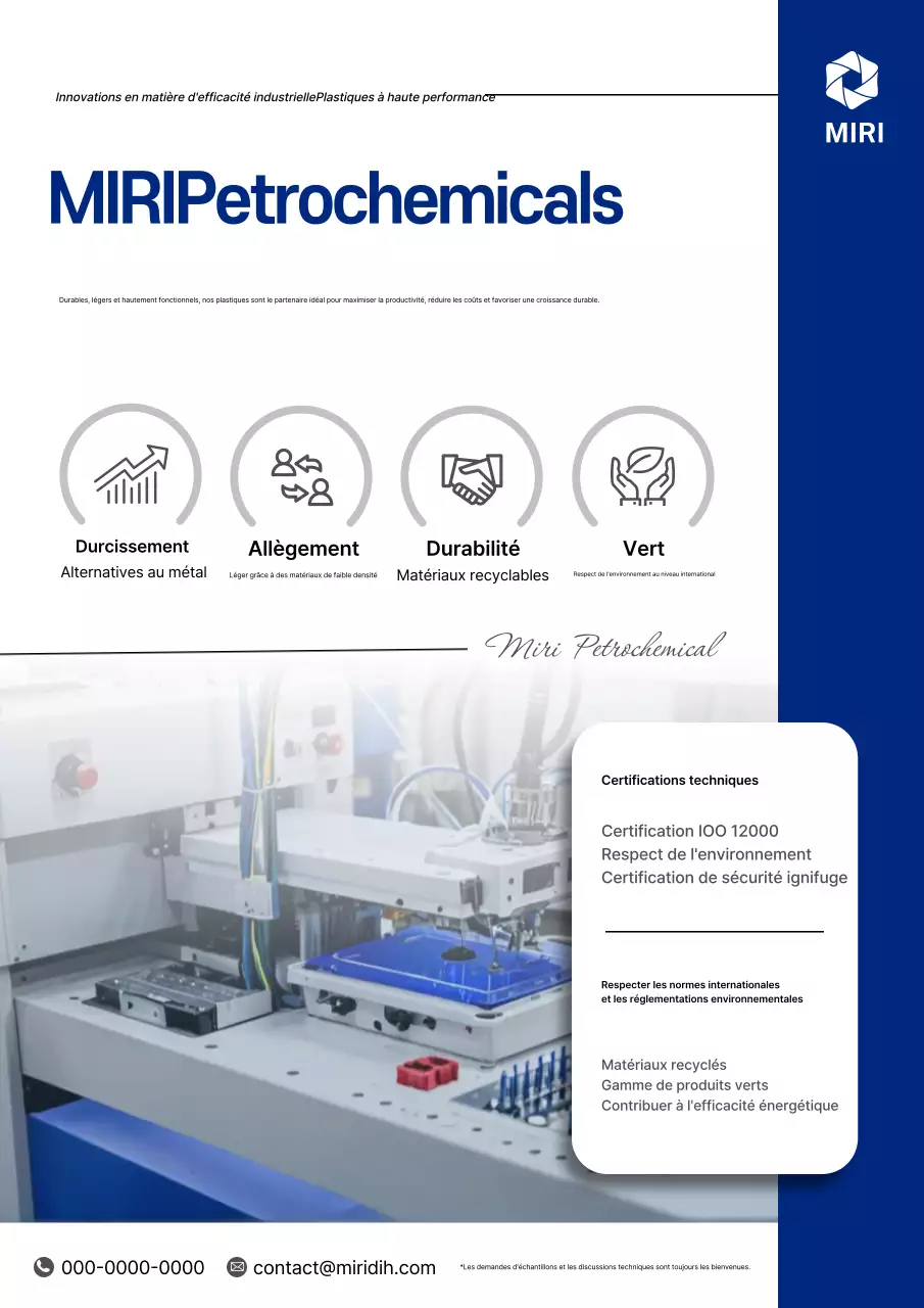 Promotion de l'industrie moderne bleue