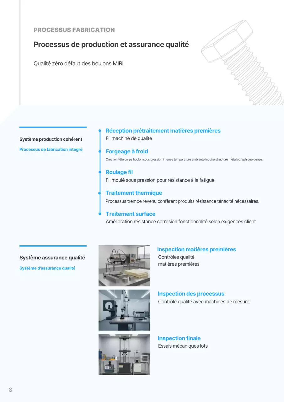 Catalogue industriel moderne Sky Blue