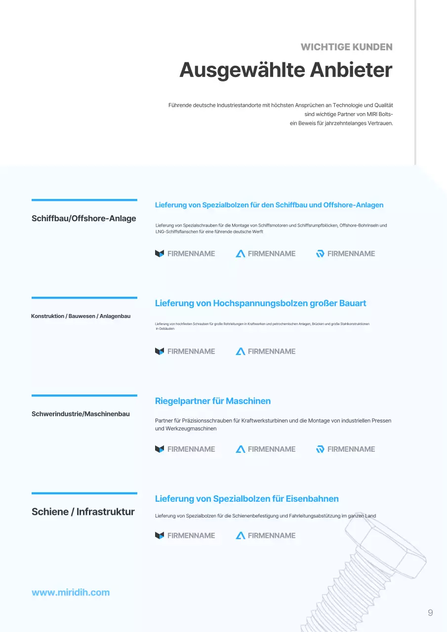 Sky Blue Modern Industrial Katalog