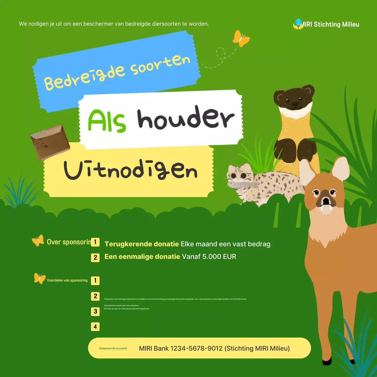 Groene Natuur Milieu Campagne