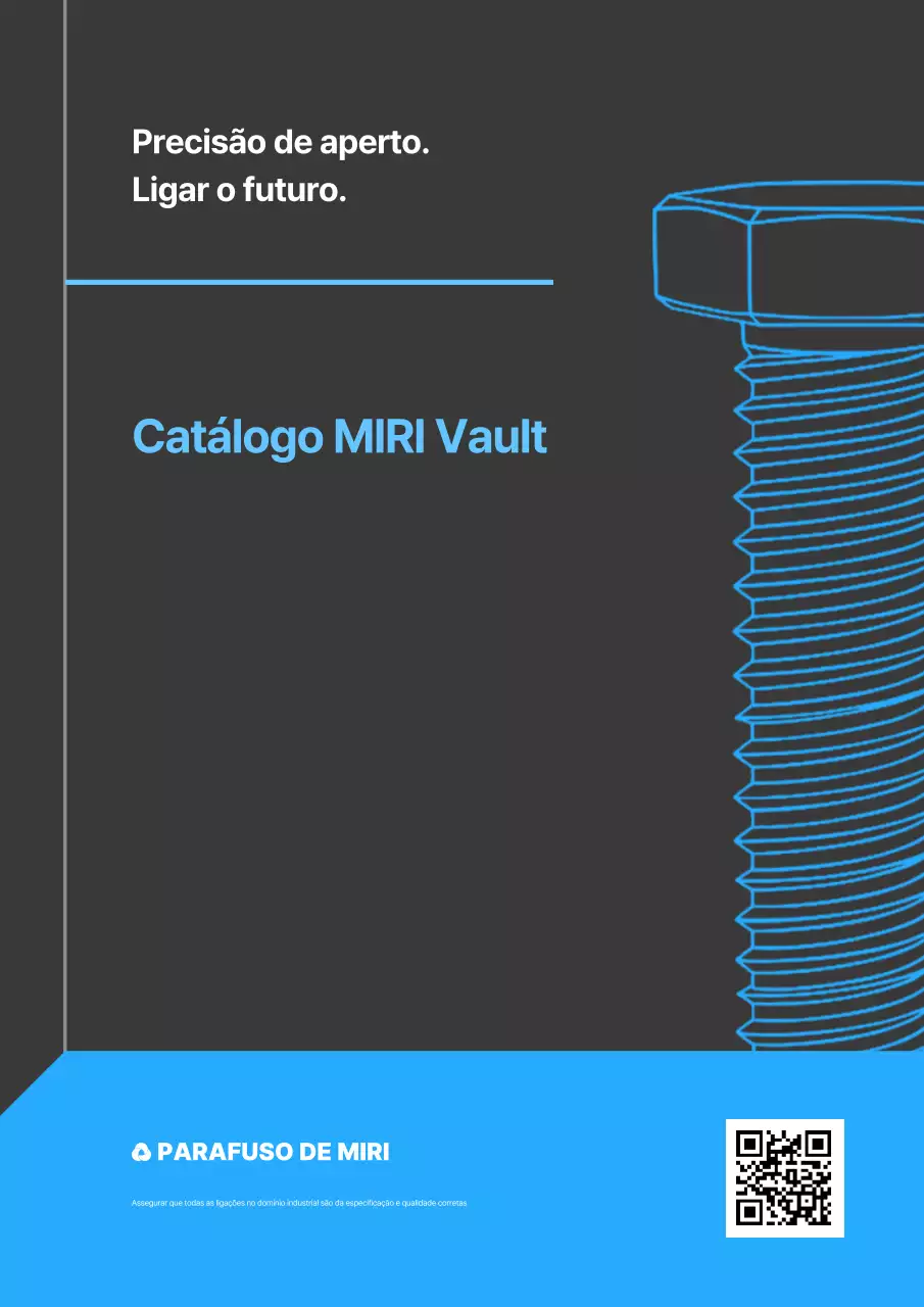 Catálogo Industrial Moderno Azul Celeste