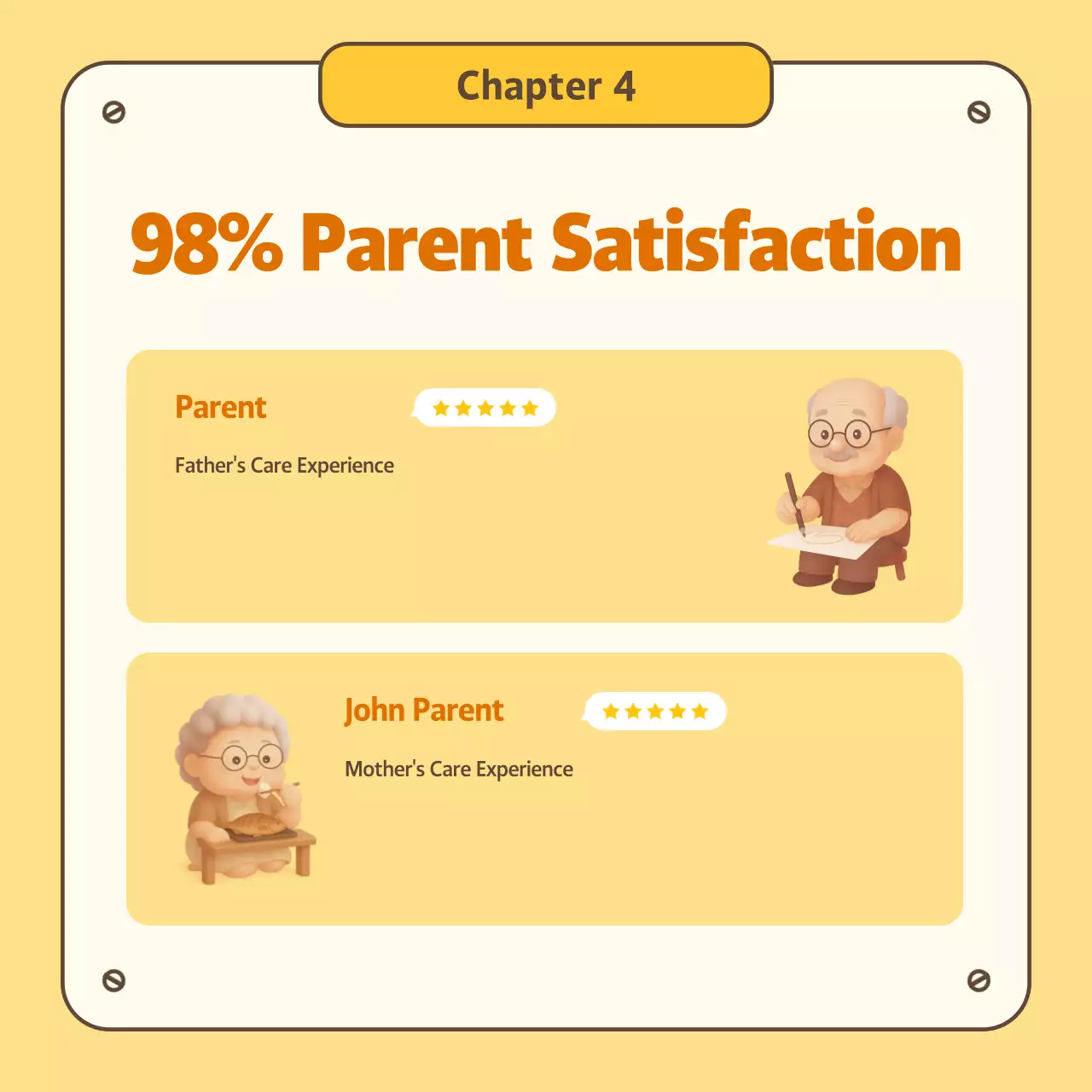 Yellow Simple Nursing Service Guide