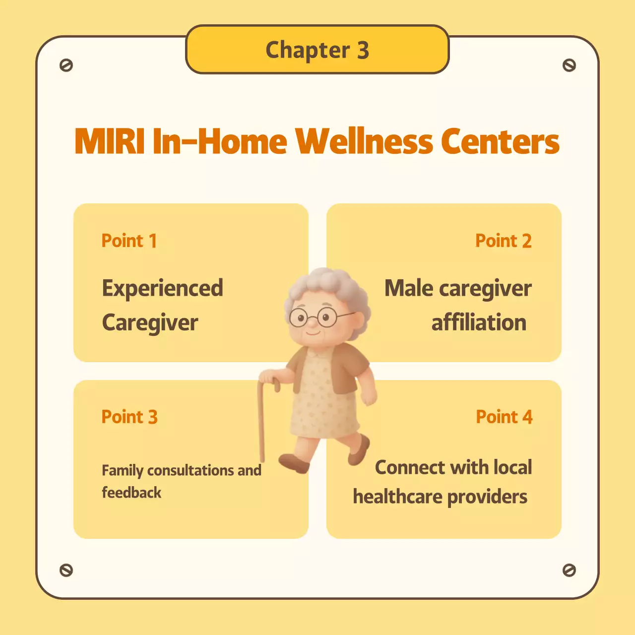 Yellow Simple Nursing Service Guide