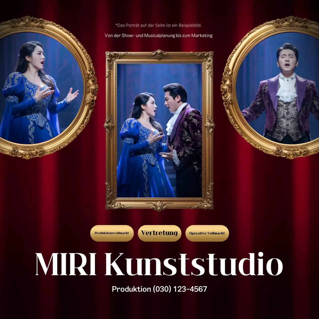 Werbung für klassische Musik von Red Classic