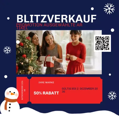 Festliche Feiertagsaktion der Marine