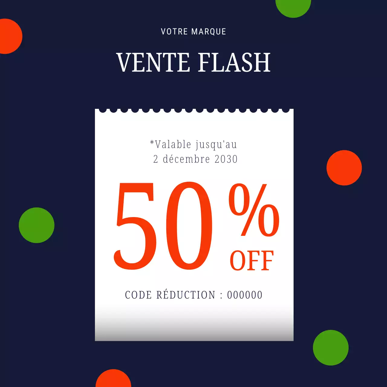 Promotion de vente moderne de la marine