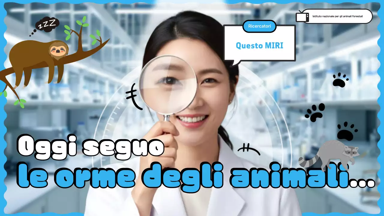 Promozione YouTube di Blue's Clean Wildlife Researcher