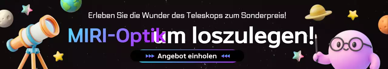 Bora Kitsch Astronomie-Werbung