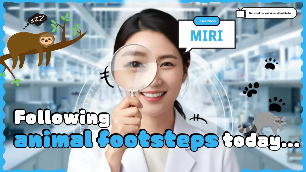 Blue's Clean Wildlife Researcher YouTube Promotion