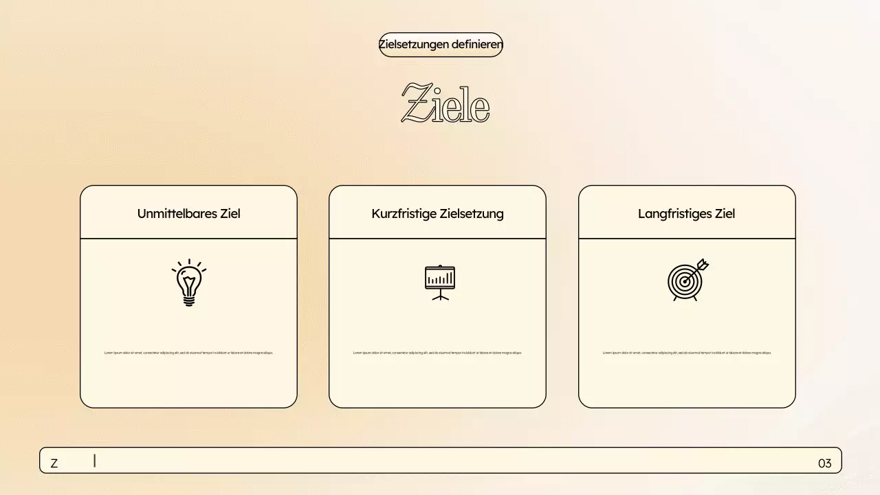 Beige Elegante Marketingpräsentation