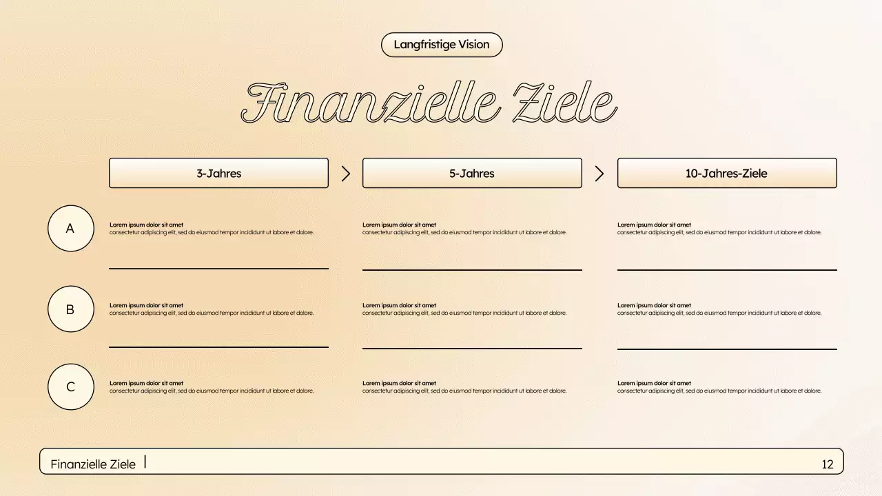 Beige Elegante Marketingpräsentation