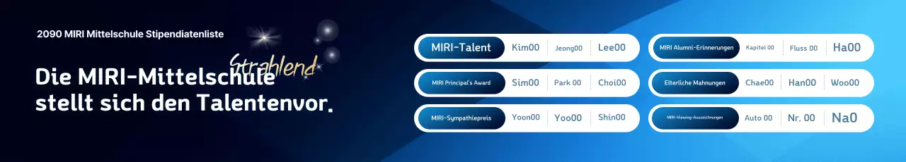 Blue Modern School Promotion