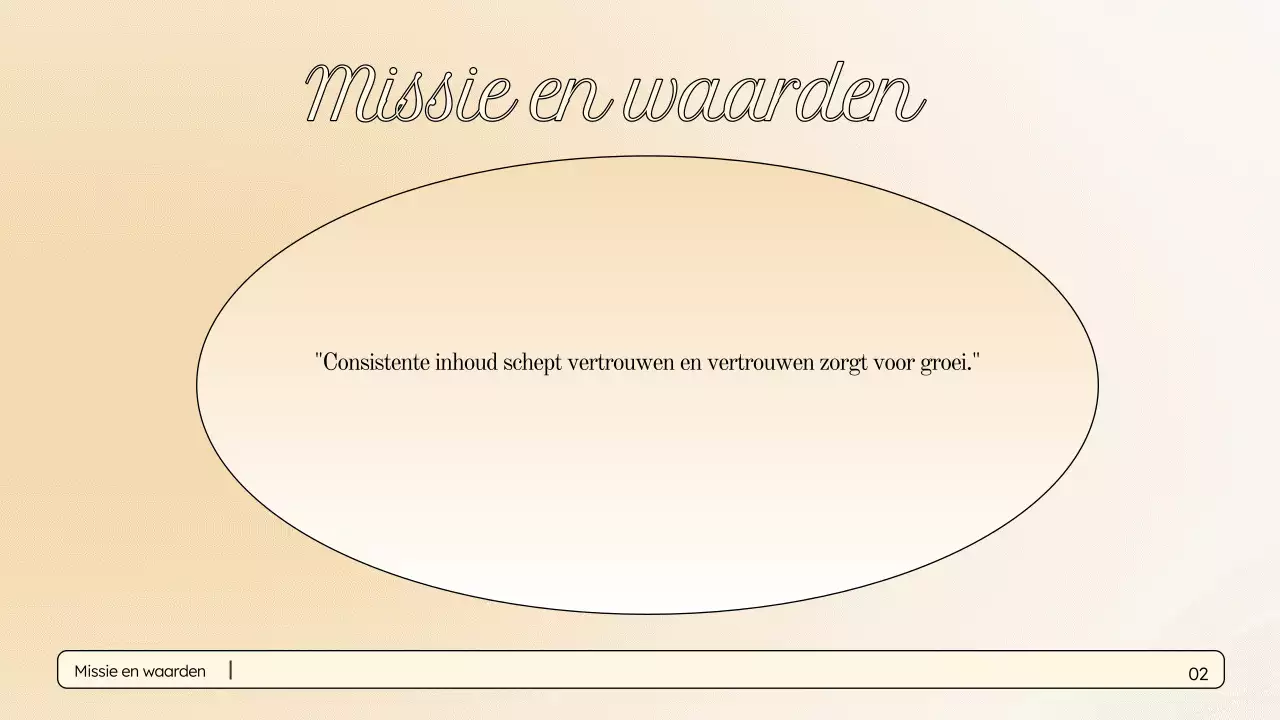 Beige elegante marketingpresentatie