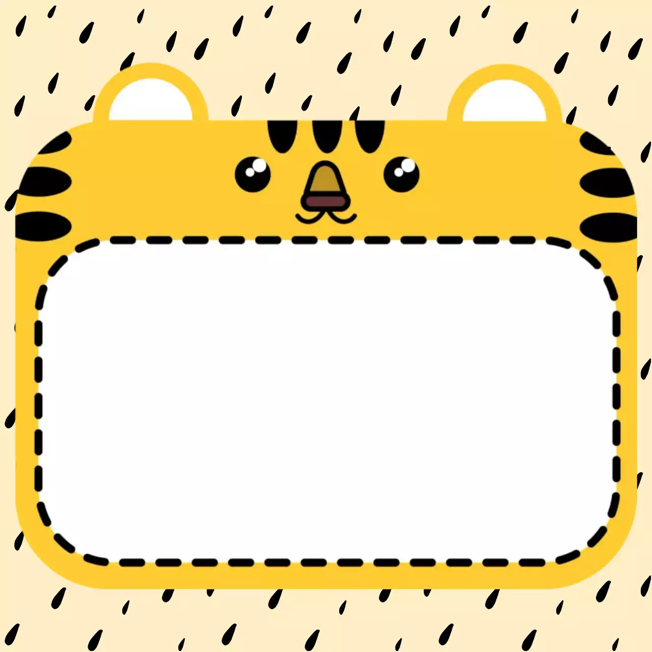 파스텔 아기자기한 동물 일러스트