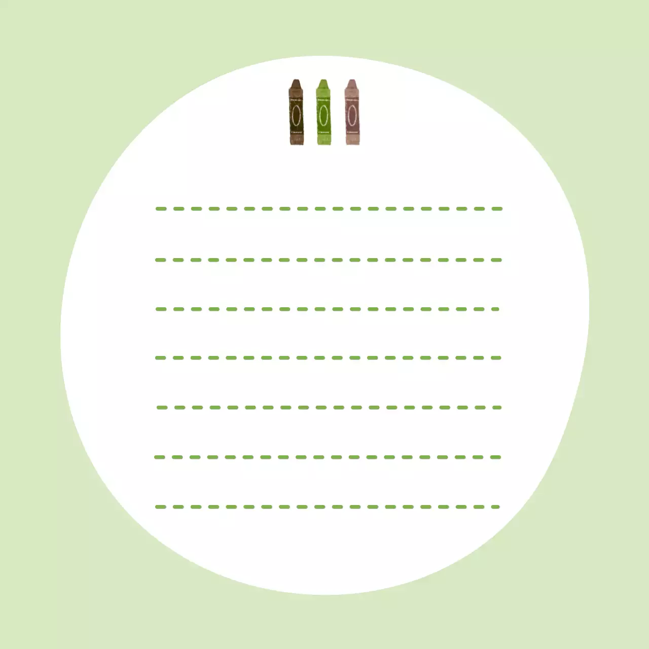 연두색 미니멀한 노트 컨셉의 개인 굿즈