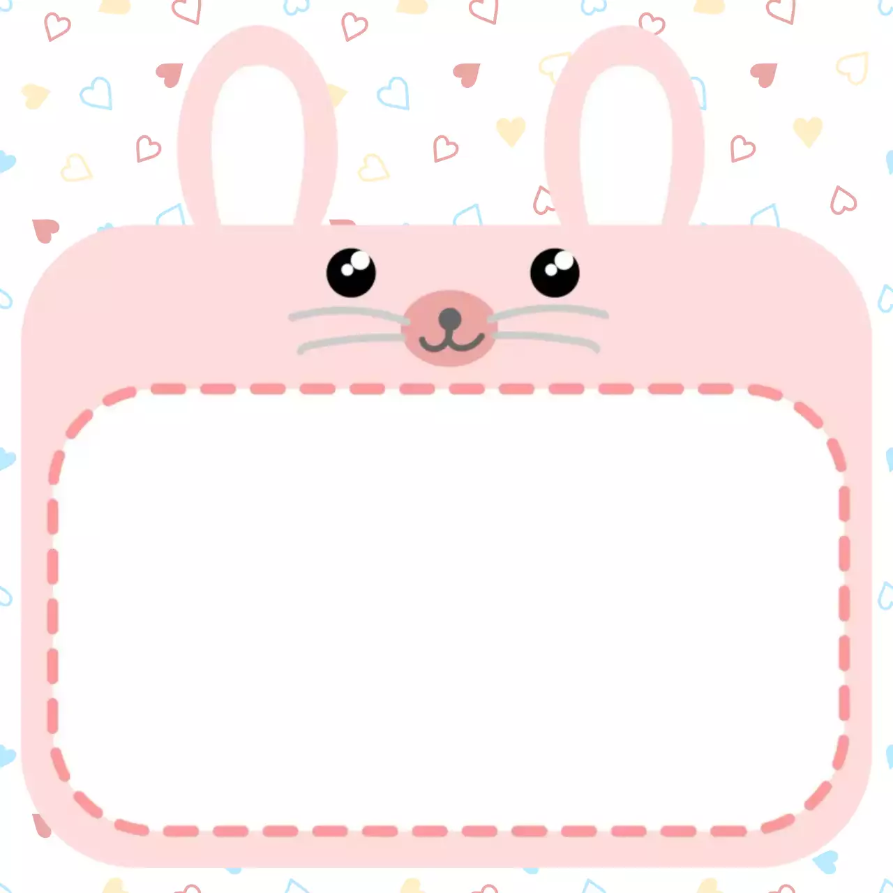 파스텔 아기자기한 동물 일러스트