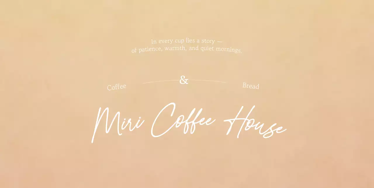 ベージュ シンプル カフェ カップ 感性テキスト