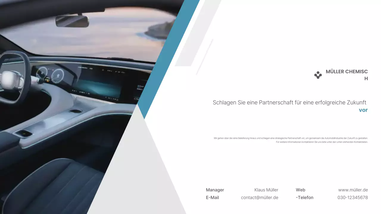 Trendanalyse des Marktes für moderne blaue Automobilteile