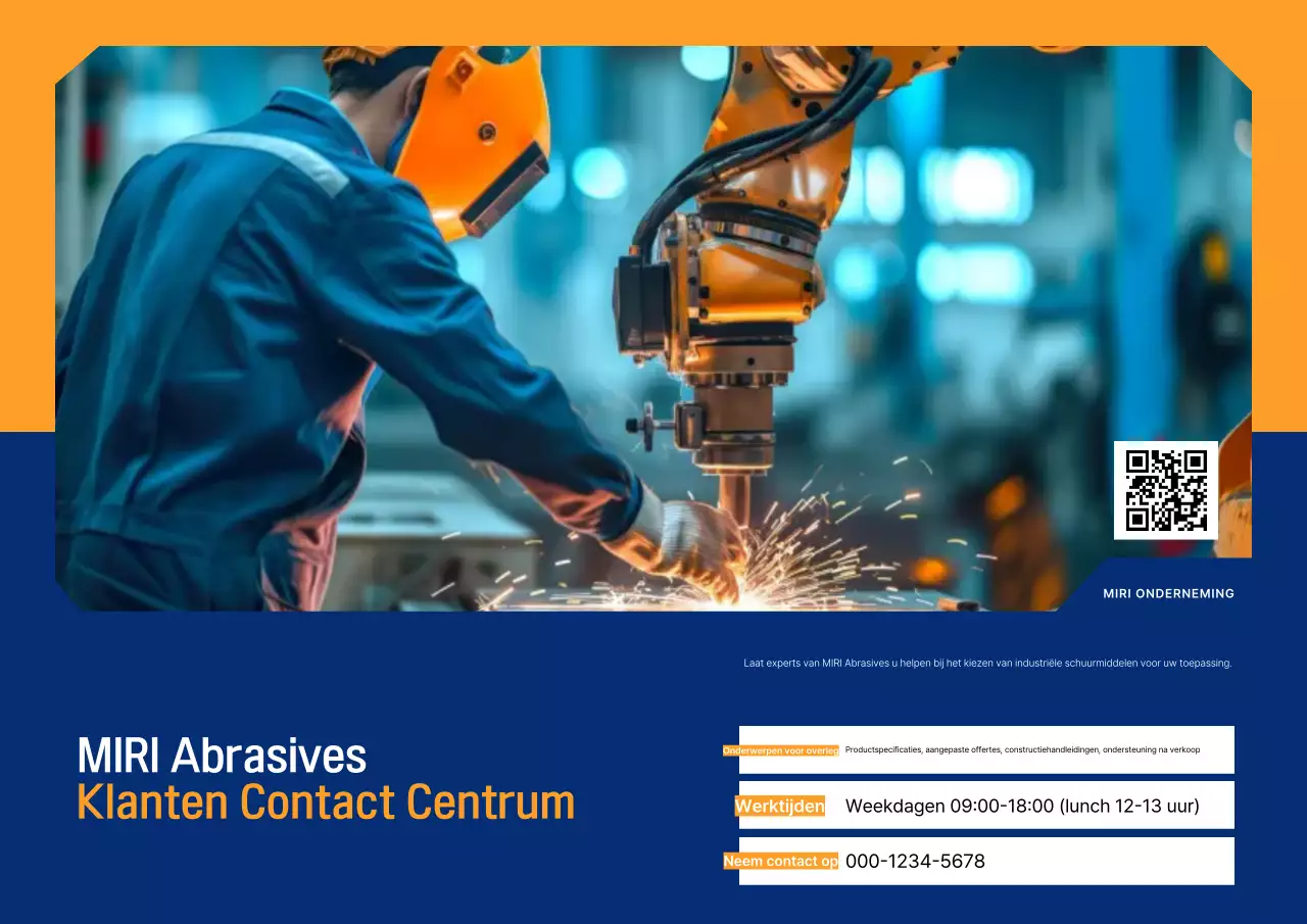 Klantenservice van Orange Modern Abrasives Manufacturing