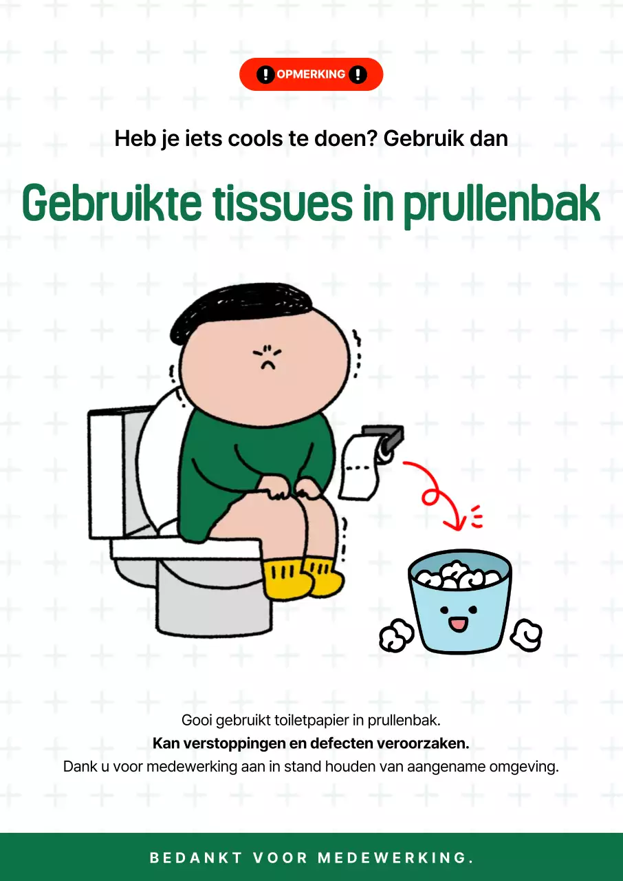 Green Gag Toiletgids