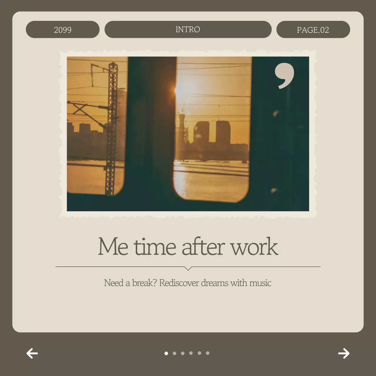 Beige Minimal Music Education Materials