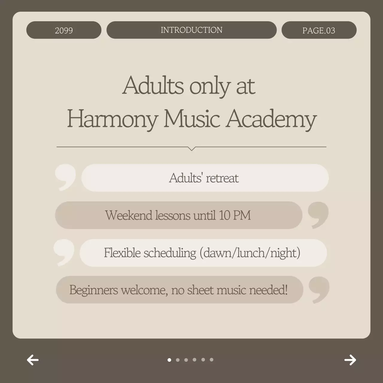 Beige Minimal Music Education Materials