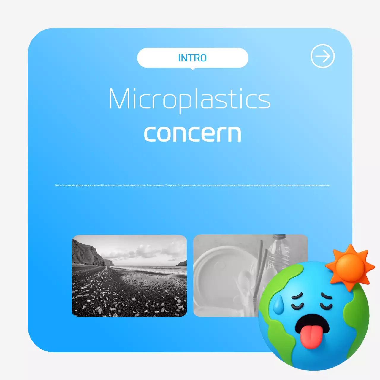 Sky Blue Modern Environmental Protection Campaign